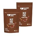 Nourish You Cranberry Walnut Superfood Nut Mix-250g, Dried Cranberries | Walnuts | Almonds | Black Raisins | Pumpkin Seeds Healthy Snack (250gm Each) (Pack of 2)