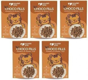 nourish you choco fills  goodness of quinoa and ragi  250g each box 5 x 250 g