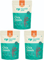 Nourish You Black Chia Seeds | Super Source of Antioxidants Omega 3 | 500g Each Black Chia Seeds (3 x 500 g)