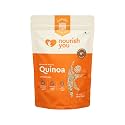 Nourish You Premium White Quinoa seeds (500g) | Naturaly Gluten Free | High Fibre | Diet Food for Help in Weight manegement, High Protein Brekafast Cereal| Quinoa pulao, Khichdi | Pack of 1 |