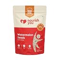 Nourish You Raw watermelon seeds 250 gm - | High in Protein Seeds | Raw Watermelon Seeds for Eating | Tarbooj Beej | Magaj Seeds | Non - GMO | Nutrients Rich | Source of Antioxidants | Fiber Rich |