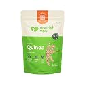 Nourish You White Quinoa Seeds 500g | Raw Healthy Super Food | GlutenFree | Saponin Free | High Protein &amp; Fiber | Diet Food | 100% Wholegrain Cereal