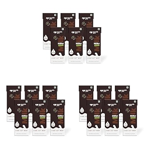 nourish you plant based millet mlk with goodness of ragi jowar bajra amp oats  dairy free  preservatives free healthy vegan creamy mlk unsweetened chocolate flavour mlk 12l 200 ml each  6