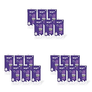 nourish you plant based millet mlk with goodness of ragi jowar bajra amp oats lactose free  dairy free  preservatives free  healthy creamy mlk  no-added sugar  6l 1l each  6 pack of 3