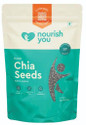 Nourish You Raw Chia Seeds with Omega 3, Zinc and Calcium and Fiber for WeightLoss 500g Each Black Chia Seeds (1000 g)