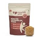 Nourish You Roasted Watermelon Seeds | Fibre Rich Seeds | Diet Food | Non-GMO | Healthy snacks | Nutrients rich | High in Protein &amp; Iron | 100 GM
