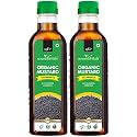 NourishVitals Organic Mustard, Cold Pressed Oil, Rich In Vitamins &amp; Minerals, Food Grade Cooking Oil, 1L (Pack of 2)