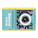 Kids Camera Instant Print, 1080P, 2.4in Screen, Cyan