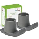 NOVA Medical Products Walker Glide Skis, Gray