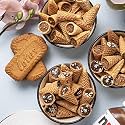 Nova Nova | Best Bites Choco Filled Cones | Assorted Premium Flavours (Nutella and Biscoff) in one pack | 100% Eggless | 150 g