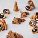 Nova Nova | Best Bites Choco Filled Cones | Premium Nutella Flavour | 100% Eggless | 150 g