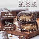 Nova Nova - Sugar Free Choco Bar - Assorted Box, No Processed Sugar | Gluten-Free | No Additives, Chemicals or Preservatives | Hand made Fresh for your Order (Pack of 10) (300 Grams)