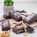 Nova Nova - Sugar Free Choco Bar - Chunky Coconut, No Processed Sugar | Gluten-Free | No Additives, Chemicals or Preservatives | Hand made Fresh for your Order (Pack of 10) (300 Grams)