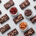 Nova Nova - Sugar Free Choco Bar - Almonds & Berries, No Processed Sugar | Gluten-Free | No Additives, Chemicals or Preservatives | Hand made Fresh for your Order (Pack of 20) (600 Grams)
