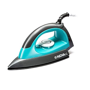 nova plus amaze ni-10 1100-watt dry iron greyturquoise
