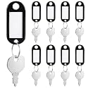 Novabright 20 Pack Lawn Mower Key with Keychain Compatible with 430 691959 430-009 725-0201 925-0201 Replacement for Lawn Mower Equipment Riding