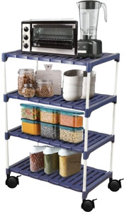 Novatic 4-Tier With Wheel Multi- Kitchen Storage