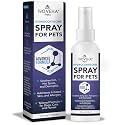 NOVEHA 1% Hydrocortisone Spray for Dogs, Cats, Horses – Hot Spot Treatment &amp; Itch Relief for Pets – Advanced Formula Soothes Itch, Hot Spots, Dermatitis, Irritated Dry Itchy Skin &amp; Allergies – 120mL