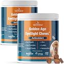 NOVEHA 180 Soft Chews for Dogs – with Lutein, Astaxanthin &amp; Omega-3 from Fish Oil – Support for Overall Wellness – Made in USA – Chicken Flavor – 90 Chews x 2 Pack