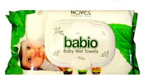 novel babio baby wipes 320