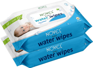 NOVEL Baby 99 Water Wipes 80 Sheets