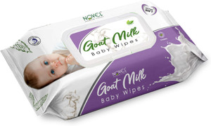 NOVEL Goat Milk Baby Wipes 72s Sheet