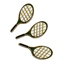 Novel Merk Tennis Ball - Sports Lapel Pin, Hat Pin &amp; Tie Tack Set - with Clutch Back