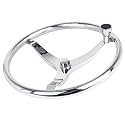 NovelBee 13.5" Boat Steering Wheel with 5/8"-18 Nut for Seastar and Verado