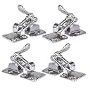 NovelBee 4pcs 90 Degree Clamp Latches,Boat Hatch Latches,Hold Down Clamp