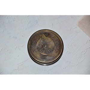 nautical sundial compass premium hiking compass brass pocket compass 3 inch london lisbon calender brass compass