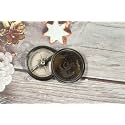 Nautical Sundial Compass Premium Hiking Compass Brass Pocket Compass (2 inch Ross London Anchor Symbol)