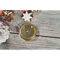 Nautical Sundial Compass Premium Hiking Compass Brass Pocket Compass (Hexagonal Golden Calender Compass)