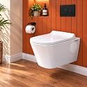 NoveraGlobal Regal Ceramic Wall Hung Western Toilet