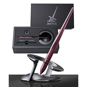 novium hoverpen 20-futuristic luxury pen made with aerospace alloysunique aestheticfree spinning executive pencool gadgetsvalentines day gifts for menampwomen mars magmabasicblack