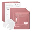 Novoy 30 Pairs Bio-Collagen Real Deep Eye Patches - 6-in-1 Retinol Overnight Eye Patches for Dark Circles, Puffiness &amp; Wrinkles | 2% Caffeine+Hyaluronic+Niacinamide, Korean Popular Eye Mask - ROSE