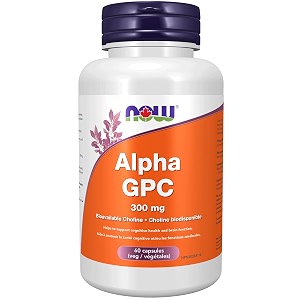 now alpha gpc bioavailable choline 300mg 60vcap