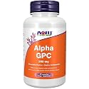 Now Alpha GPC (Bioavailable Choline) 300mg 60vcap