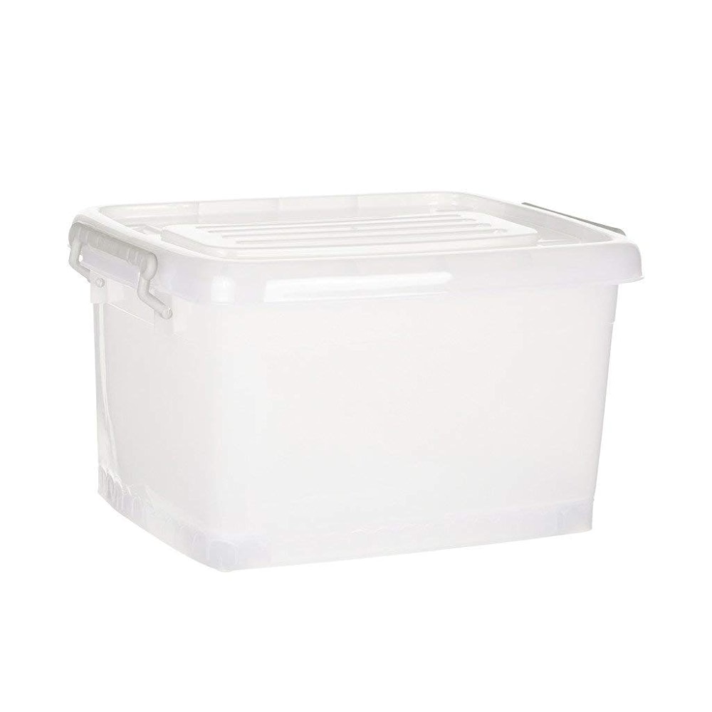NOW & ZEN 35 Litre Large Plastic Container Multipurpose Stackable ...