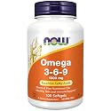 Now Foods Omega 3-6-9, 1,000 mg, 100 Softgel