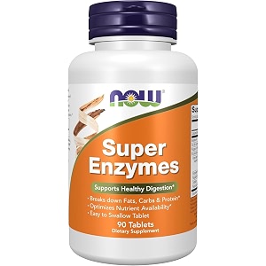 now foods super enzymes 90 tablets