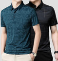 NOW OR NEVER Printed Men Polo Neck Multicolor T-Shirt