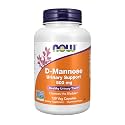 NOW Supplements, D-Mannose 500 mg, Healthy Urinary Tract*, 120 Veg Caps