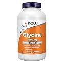 Now Supplements, Glycine 1,000 mg, Free-Form, 250 Veg Caps