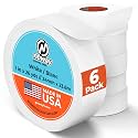 Noway Hockey White or Black Hockey Tape – 1" x 26 Yards, Made in USA, Cloth Hockey Stick Tape for Blade and Handle, Strong Adhesive and Water Resistant, Multi-Purpose for Hockey, Lacrosse, & Baseball