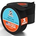 Noway Hockey White or Black Hockey Tape – 1" x 26 Yards, Made in USA, Cloth Hockey Stick Tape for Blade and Handle, Strong Adhesive and Water Resistant, Multi-Purpose for Hockey, Lacrosse, & Baseball