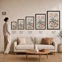 NoWorries Boho Abstract Wall Painting Set of