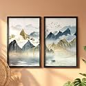NoWorries Hills Scenery Wall framed paintings for