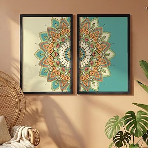 NoWorries Mandala Wall paintings for Home decoration