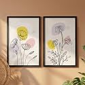 NoWorries Paintings for living room Frames for
