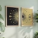 NoWorries Sun amp Moon Theme Wall art